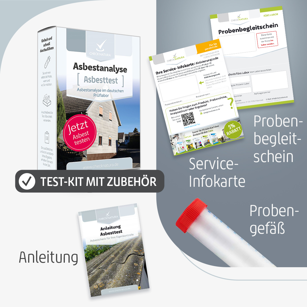 Abesttest Inhalt des Test-Kits