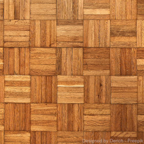 Holzparkett Nahaufnahme eines Holzparketts