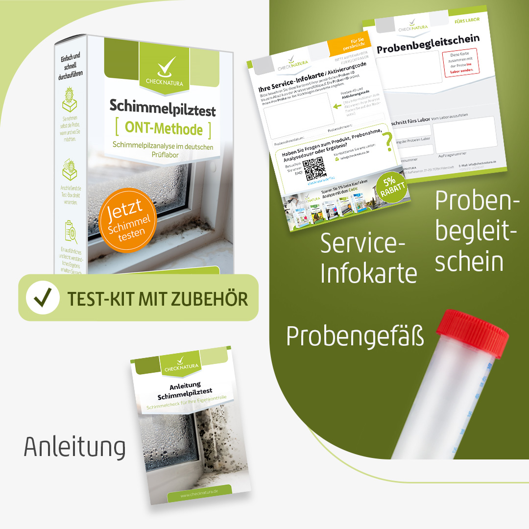Schimmeltest ONT-Methode Inhalt