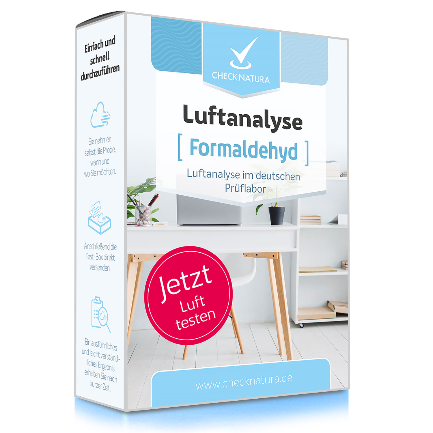 Checknatura Luftanalyse Formaldehyd