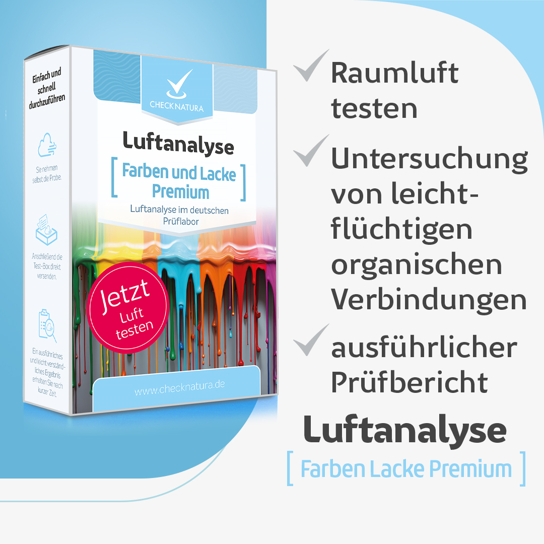 Farben Lacke Premium Lufttest Vorteile