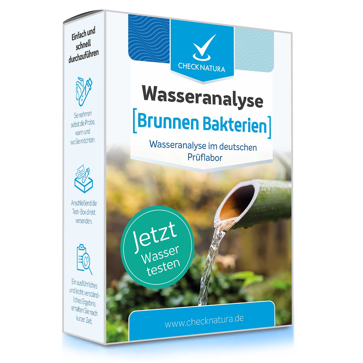 Brunnenwassertest Hygiene Checknatura Wassertest Brunnen Hygiene