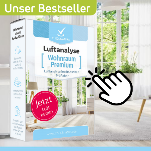 Unser Bestseller: Luftanalyse Wohnraum Premium