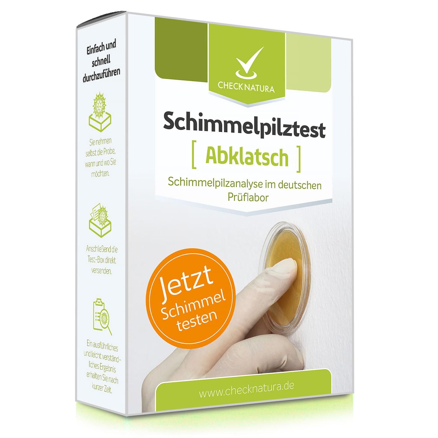 Checknatura Schimmeltest Abklatsch