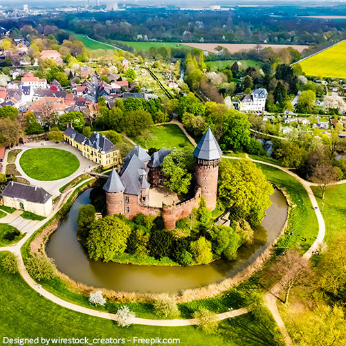 Blick auf Krefeld