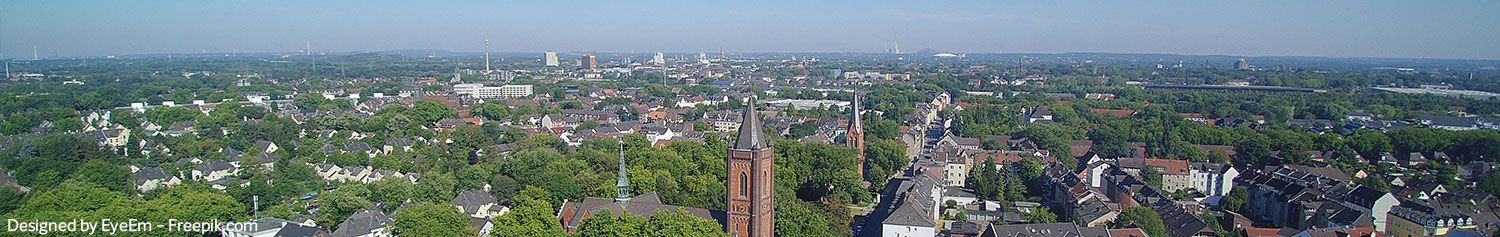 Panoramabild von Gelsenkirchen