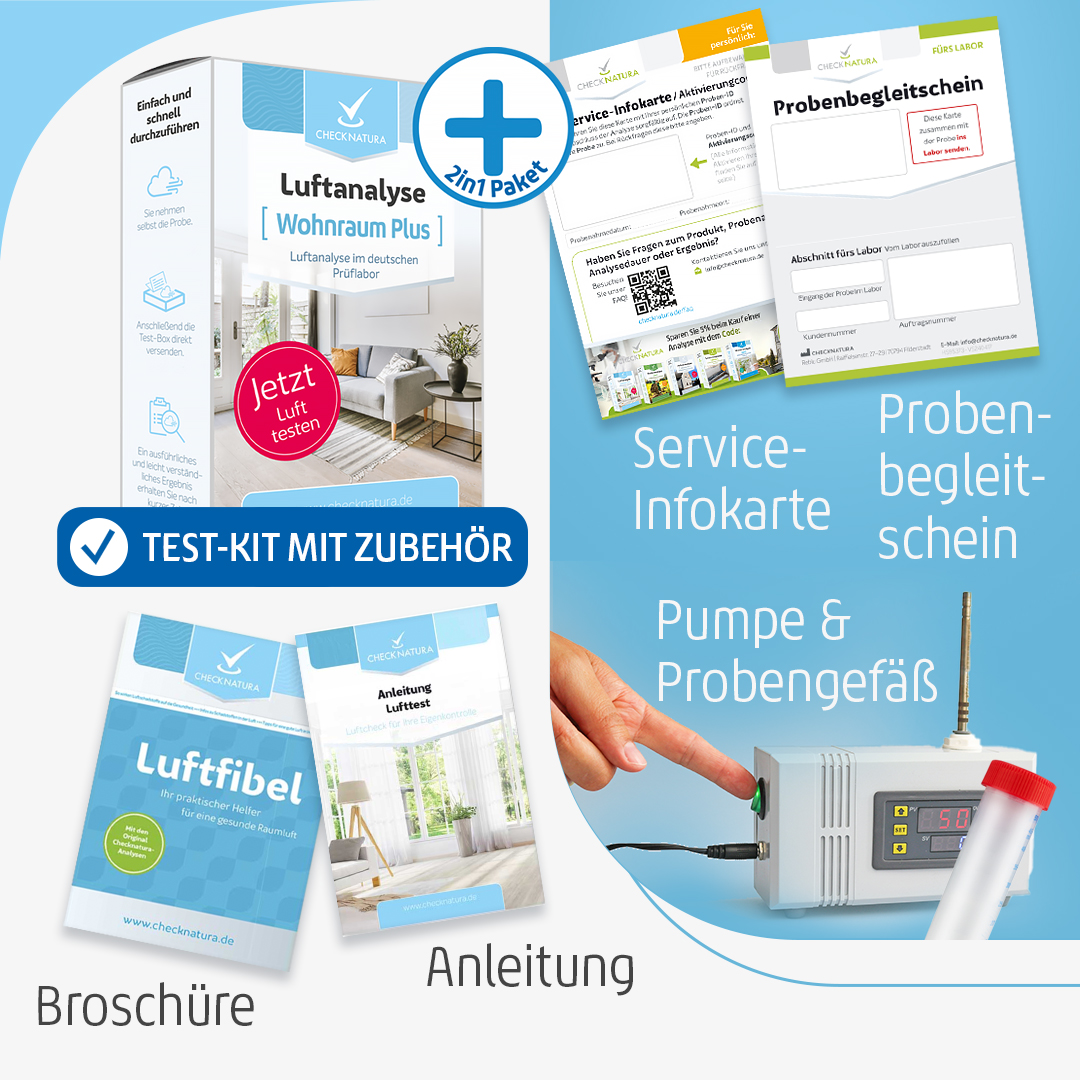 Wohnraum Plus Lufttest Inhalt