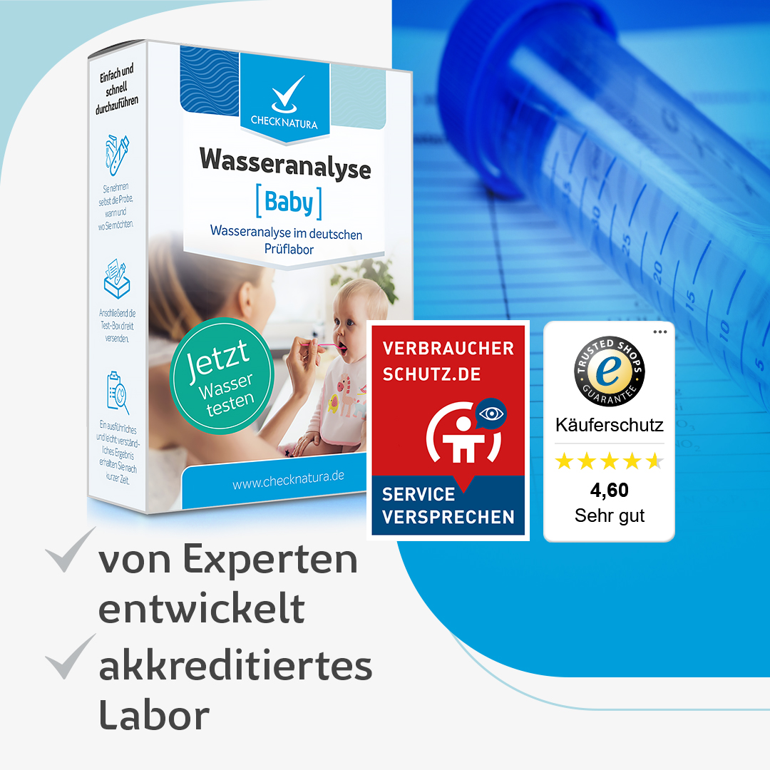 Checknatura Wassertest Baby Laboranalyse