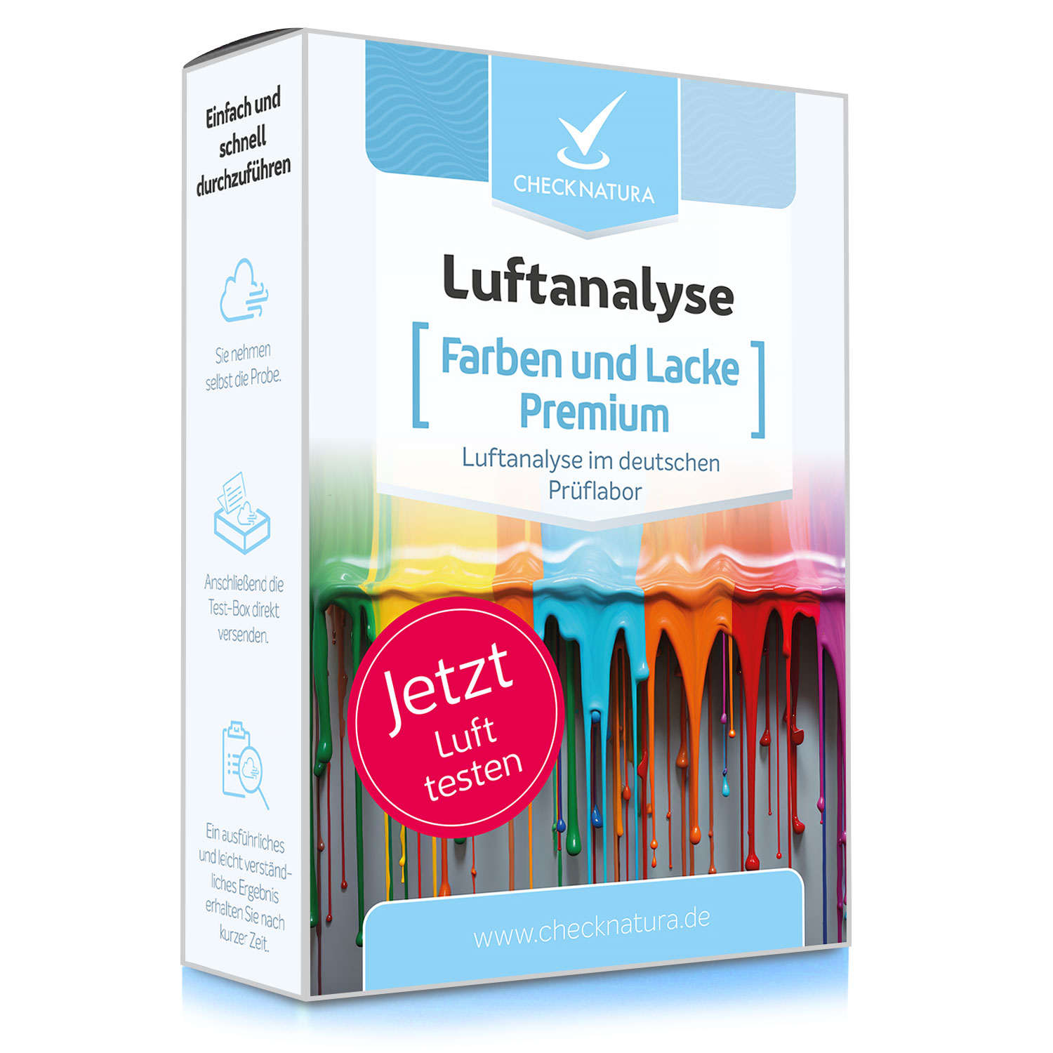 Farben Lacke Premium Lufttest