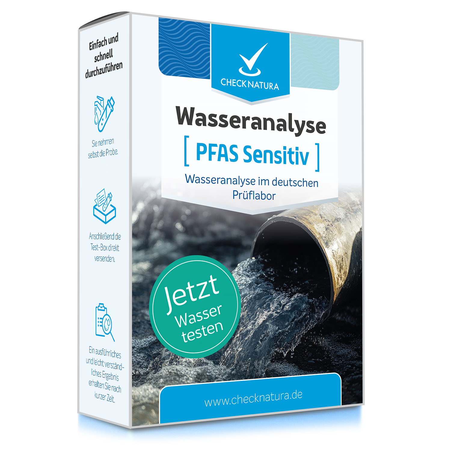 Wassertest PFAS Sensitiv Test