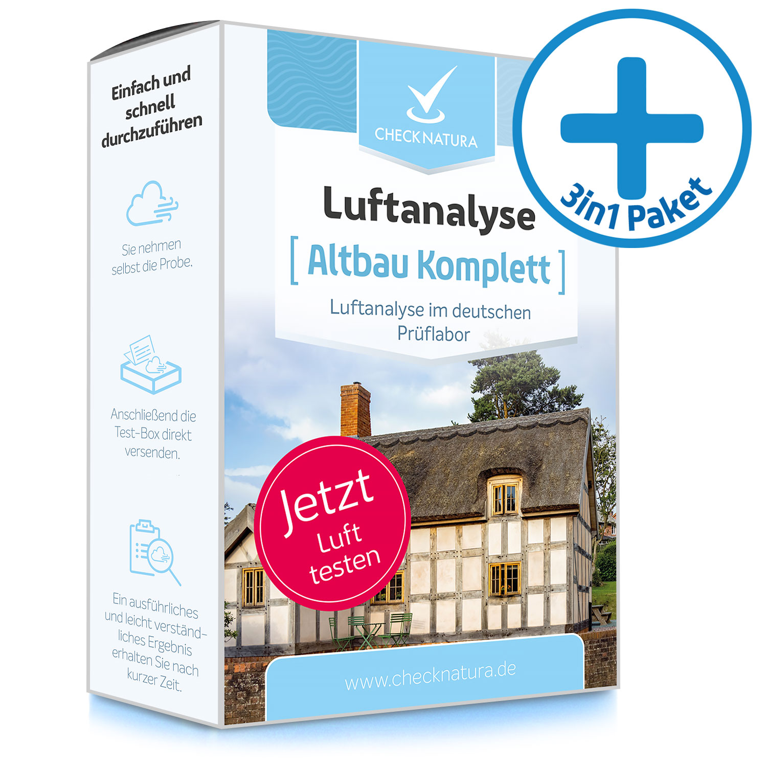 Altbau Komplett Lufttest