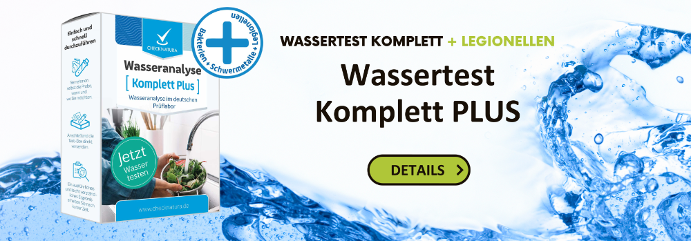 Werbebanner Wasseranalyse Komplett Plus