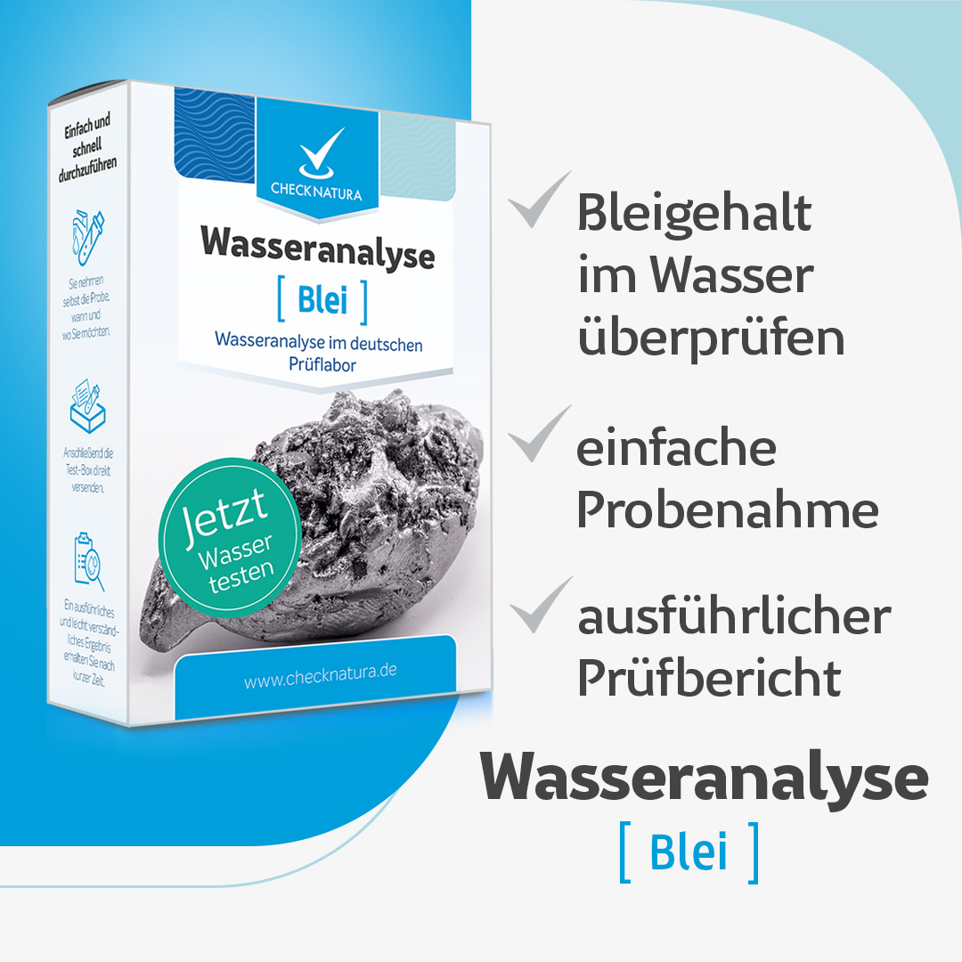 Checknatura Wassertest Blei Vorteile