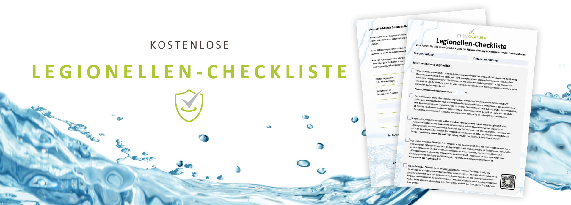 Legionellen-Checkliste Checknatura