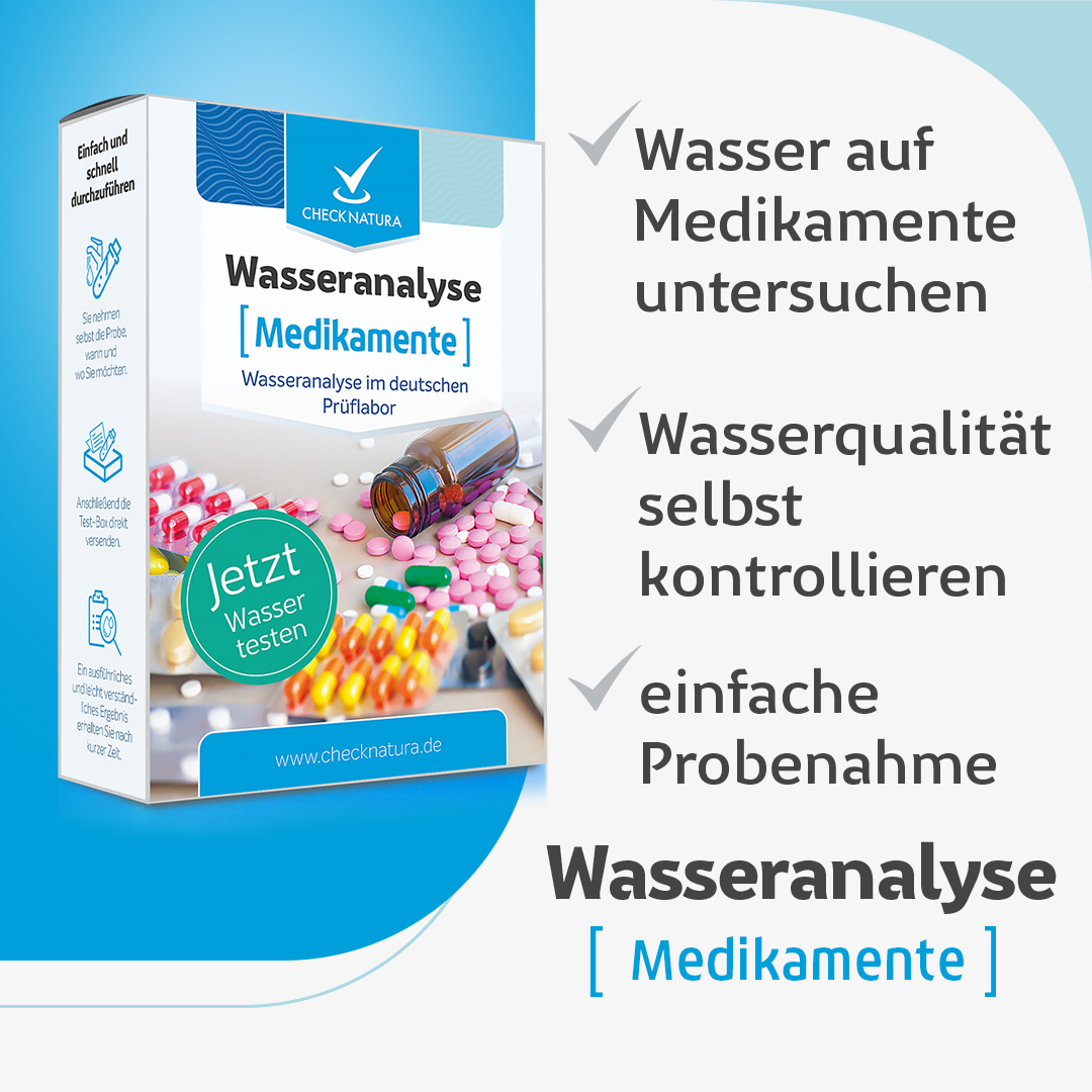 Wassertest auf Medikamente Vorteile