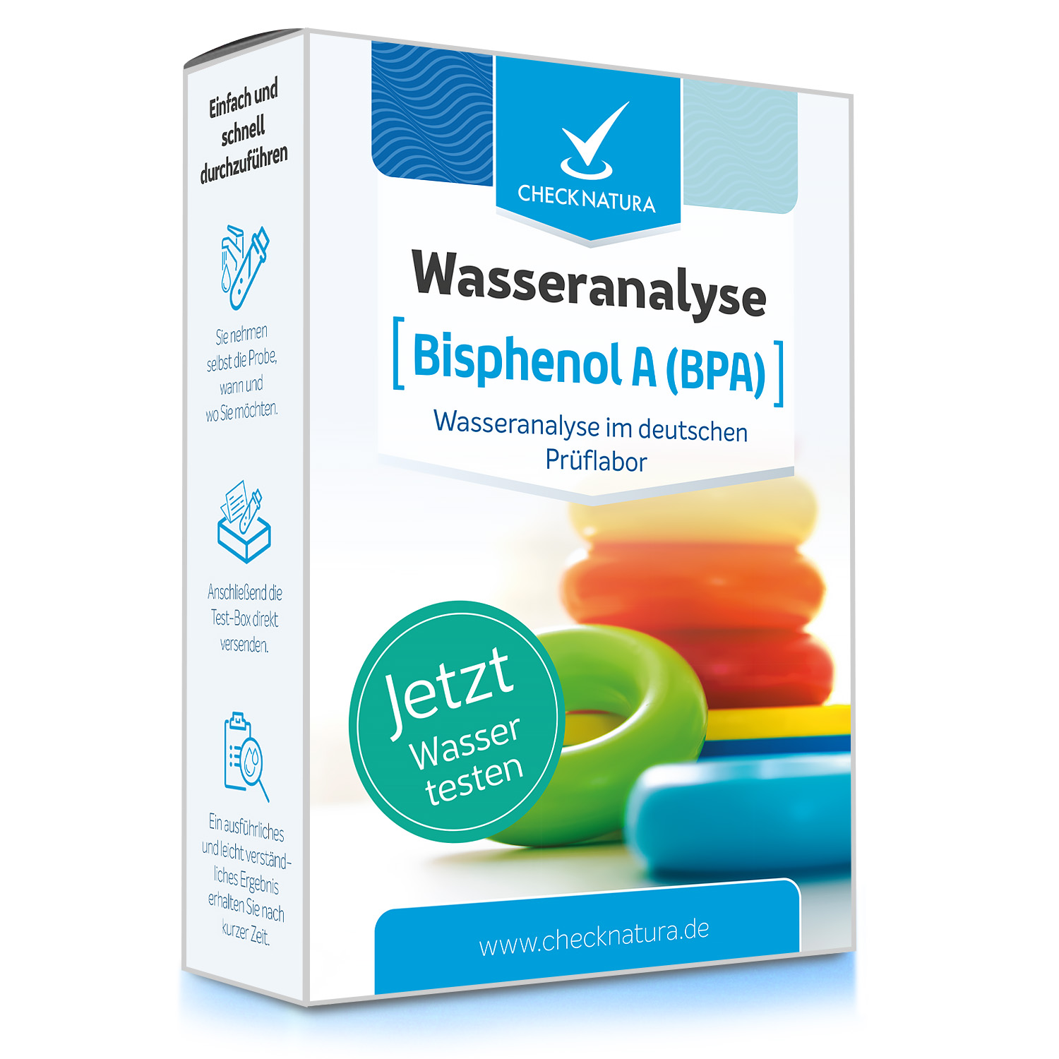 Checknatura Wassertest Bisphenol A (BPA)
