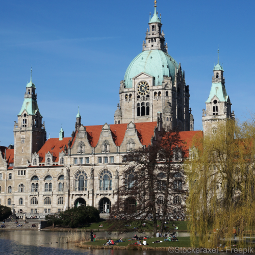 Das neue Rathaus von Hannover