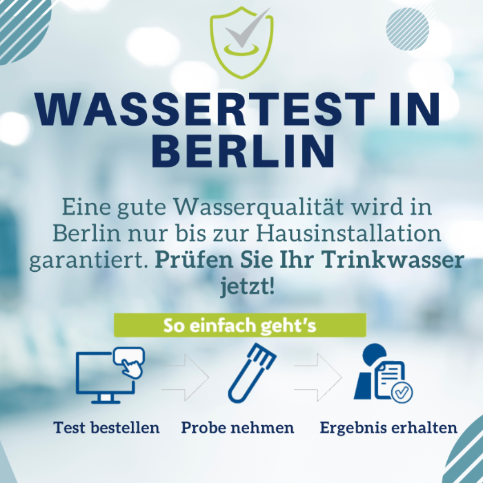 Jetzt Leitungswasser in Berlin testen