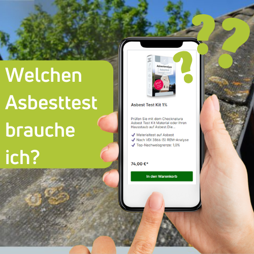 Asbesttest vergleiche: Welchen Test benötigen Sie?