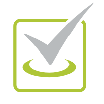 Icon Checkbox mit Haken
