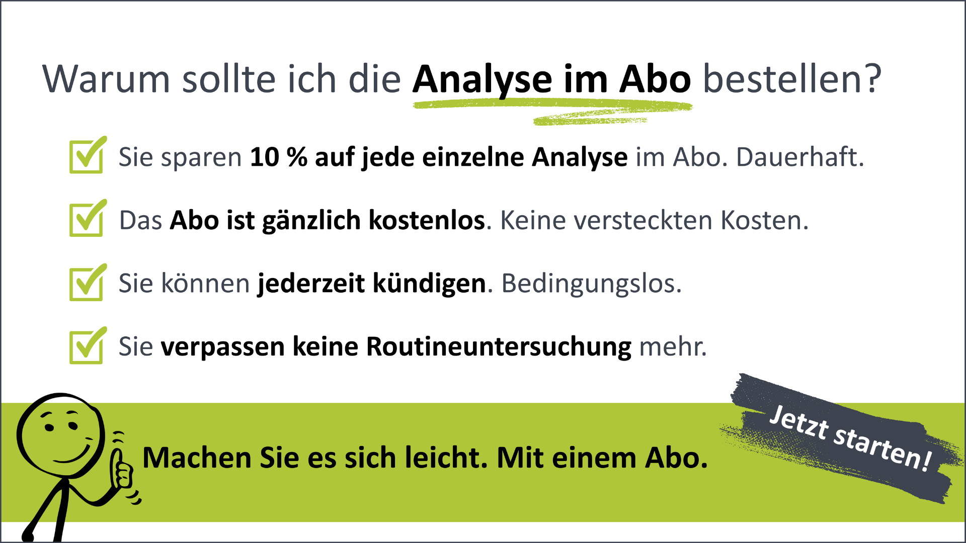 Ihre Vorteile bei der Bestellung eines Abos.
