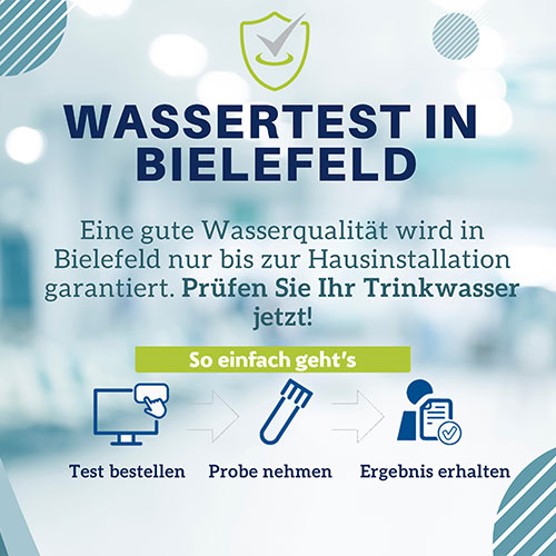 Grafik zu Wassertest in Bielefeld