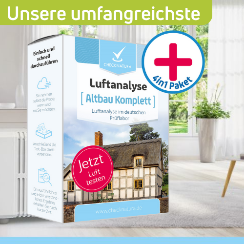 Die umfangreichste: Luftanalyse Altbau Komplett