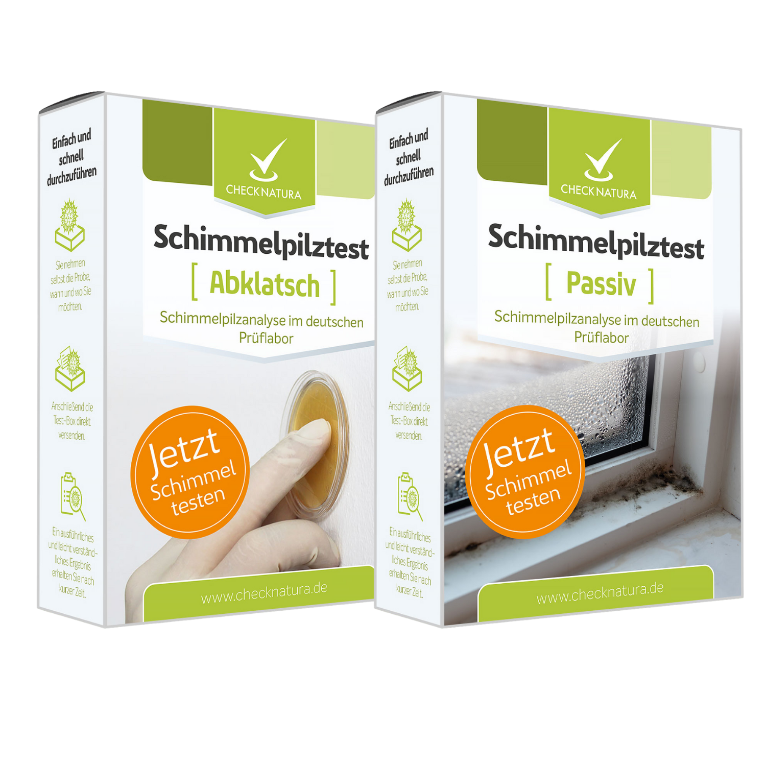 Checknatura Schimmeltest Vorteilspack Raumluft + Abklatsch