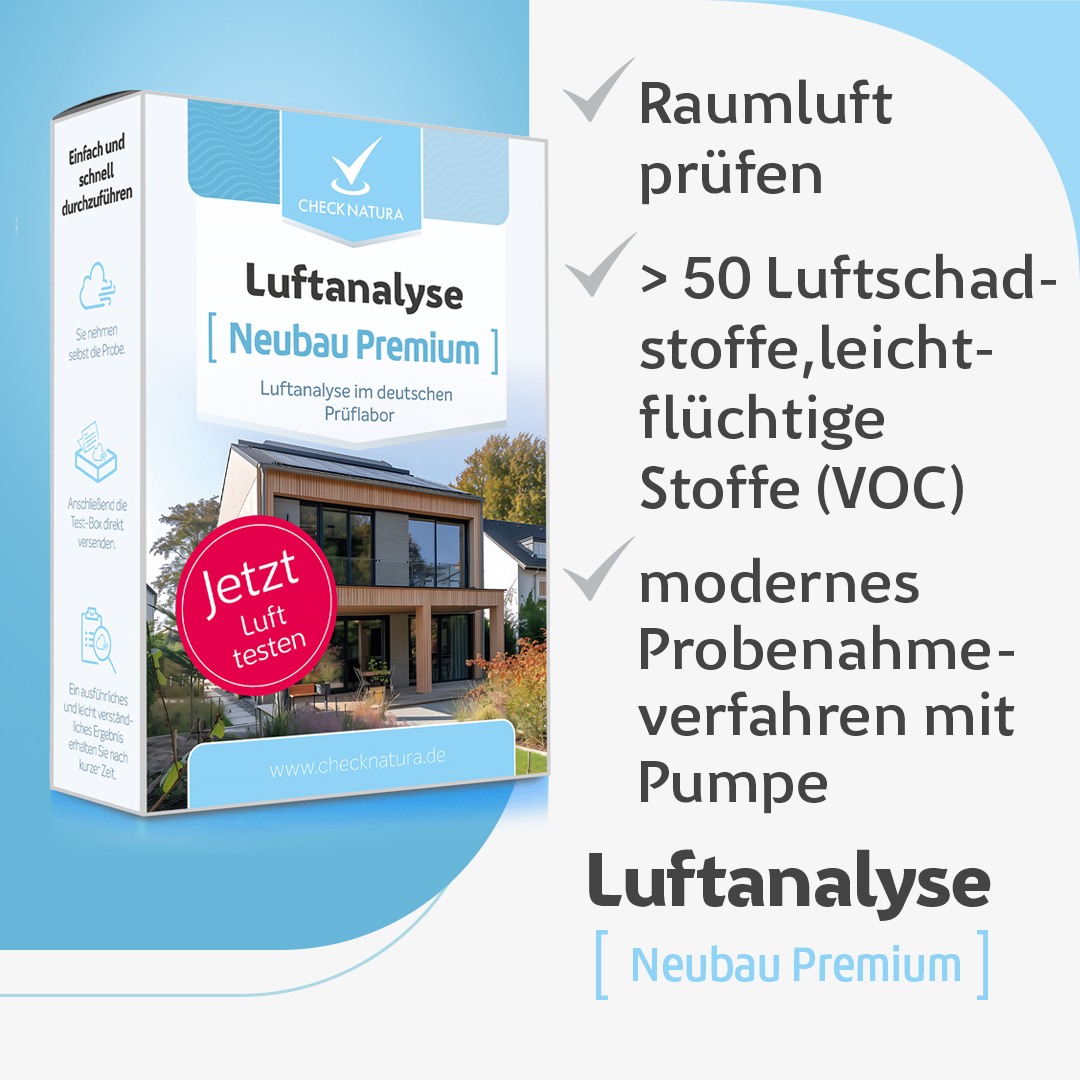 Neubau Premium Lufttest Vorteile