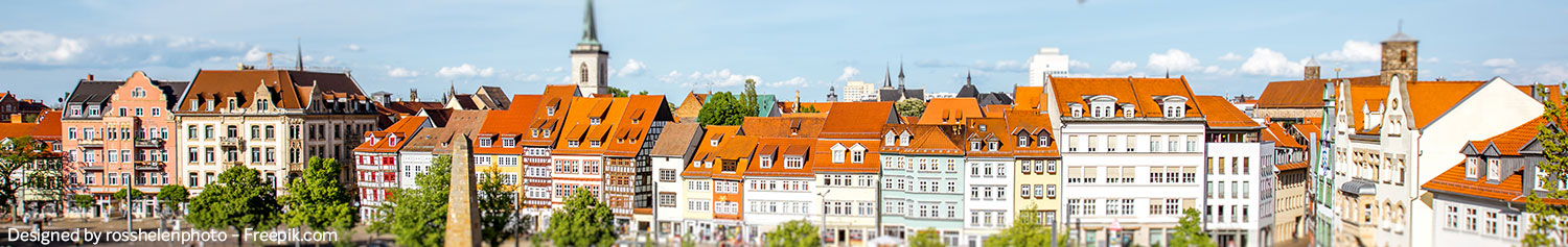 Parnoramabild von Erfurt