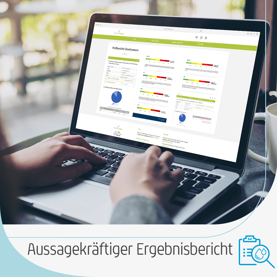 Aussagekräftiger Ergebnisbericht nach einer Wasseranalyse