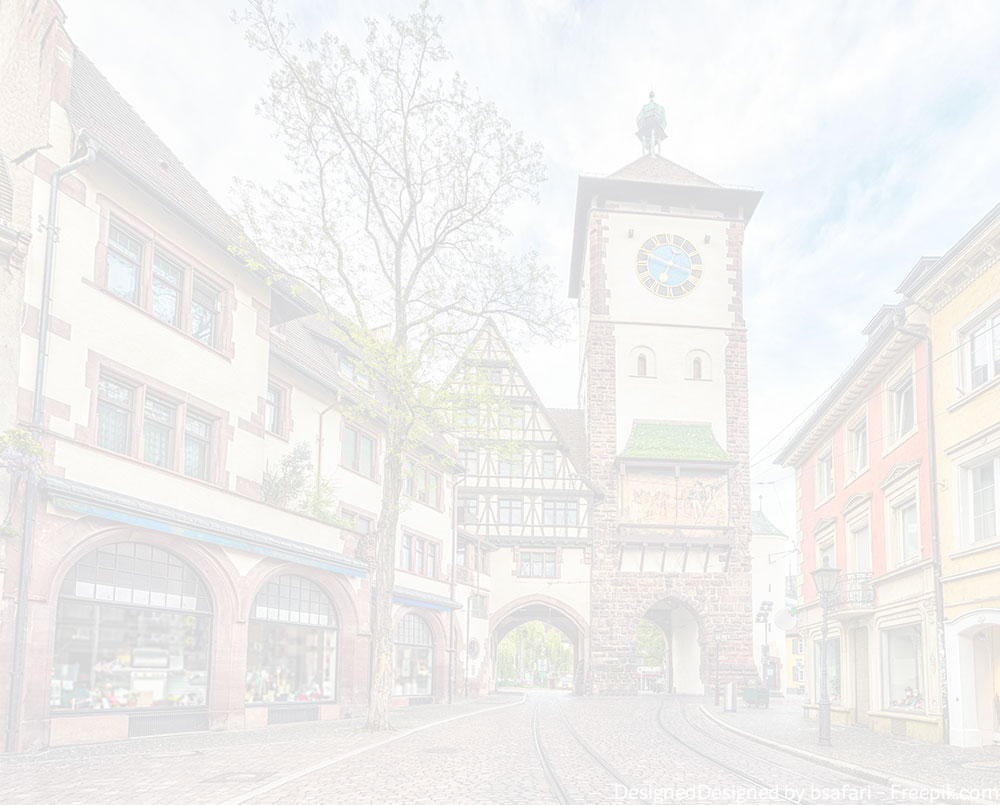 Innenstadt von Freiburg im Breisgau