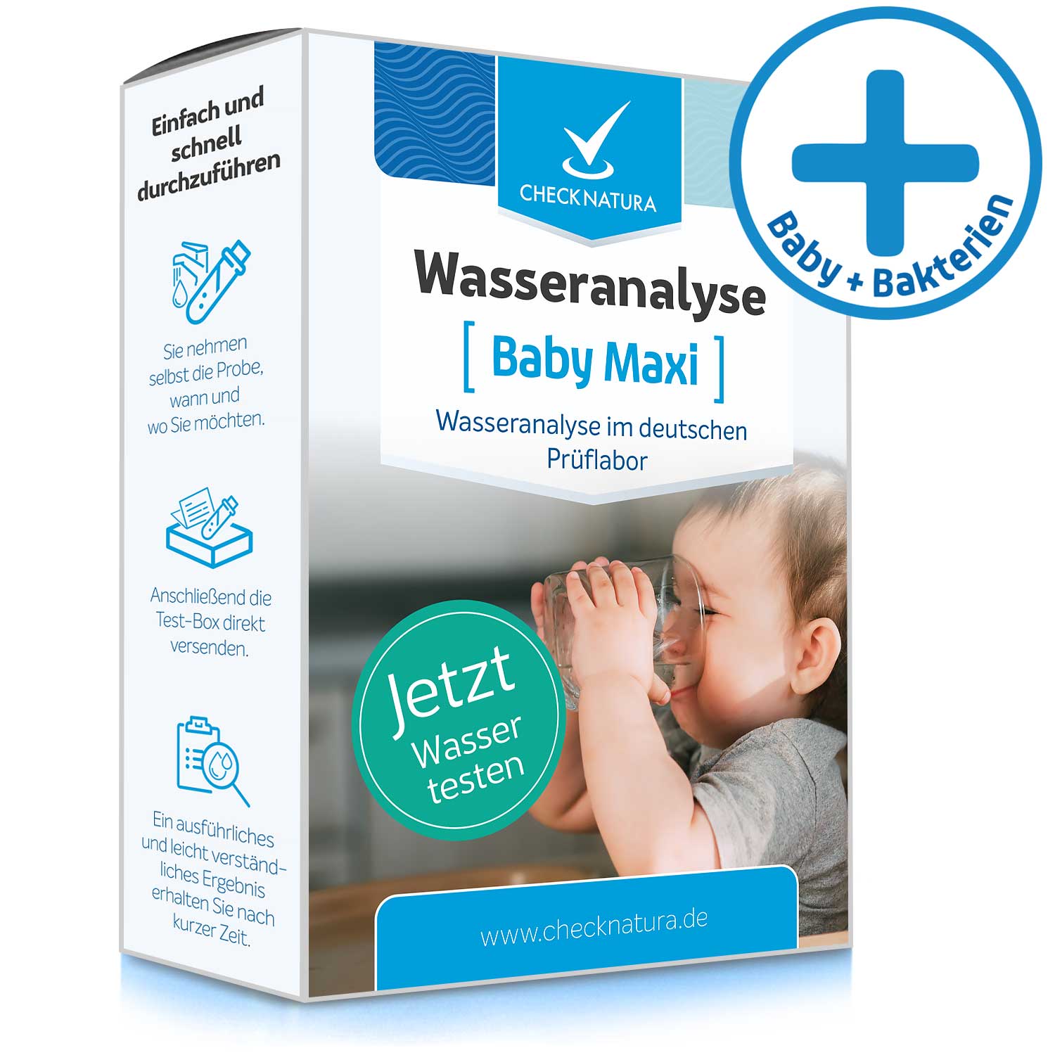 Checknatura Wassertest Baby Maxi